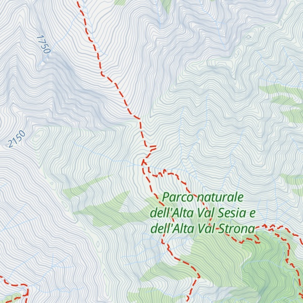 Map of Punto di Appoggio Alpe Helo