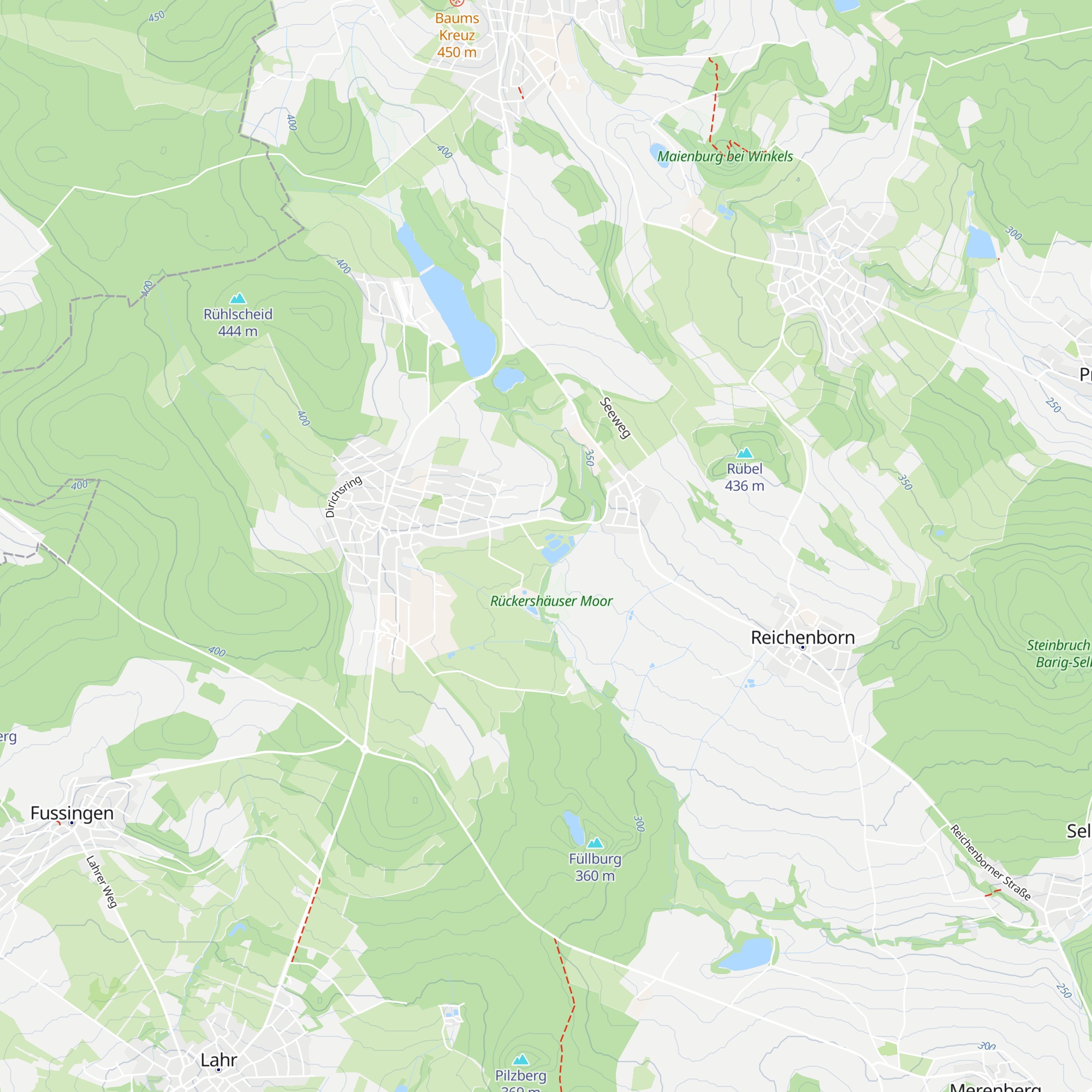 Fischerhütte map