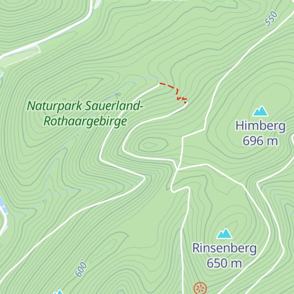 Map of Hoher Lehnberg