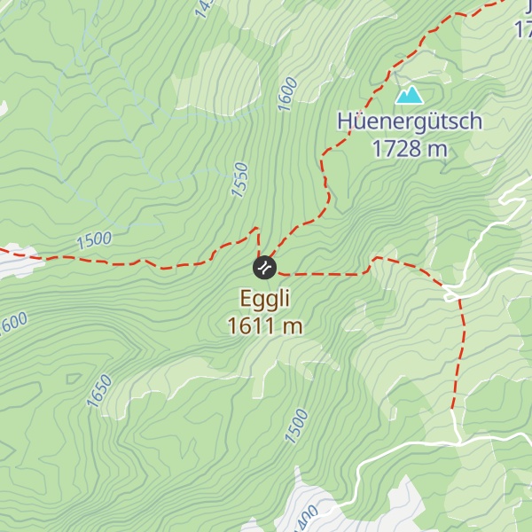 Map of Egg-Hüttli
