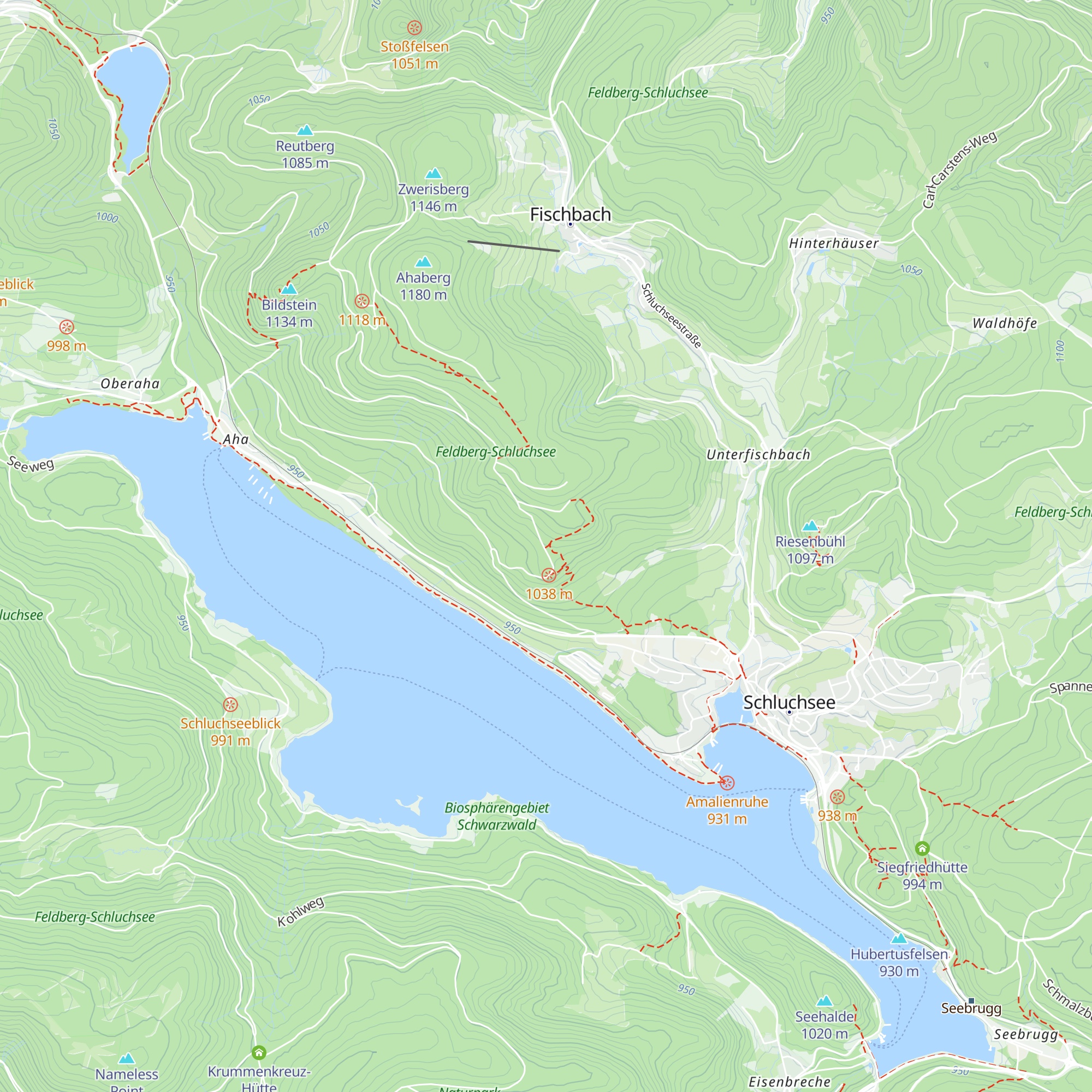 Stutzhütte map