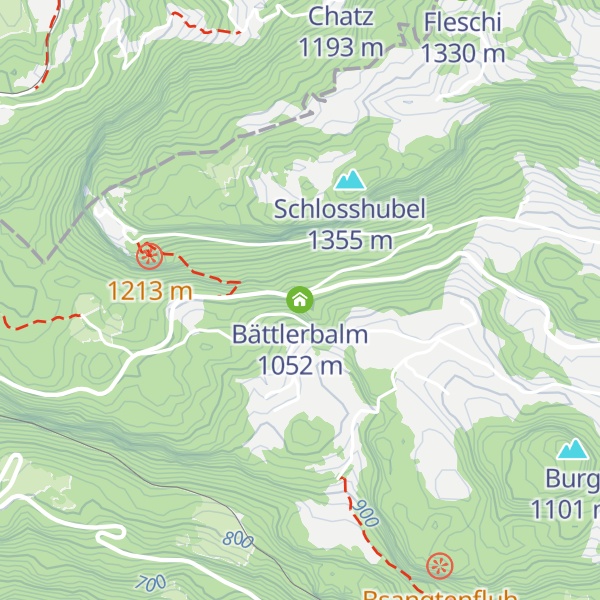 Map of Bättlerbalm