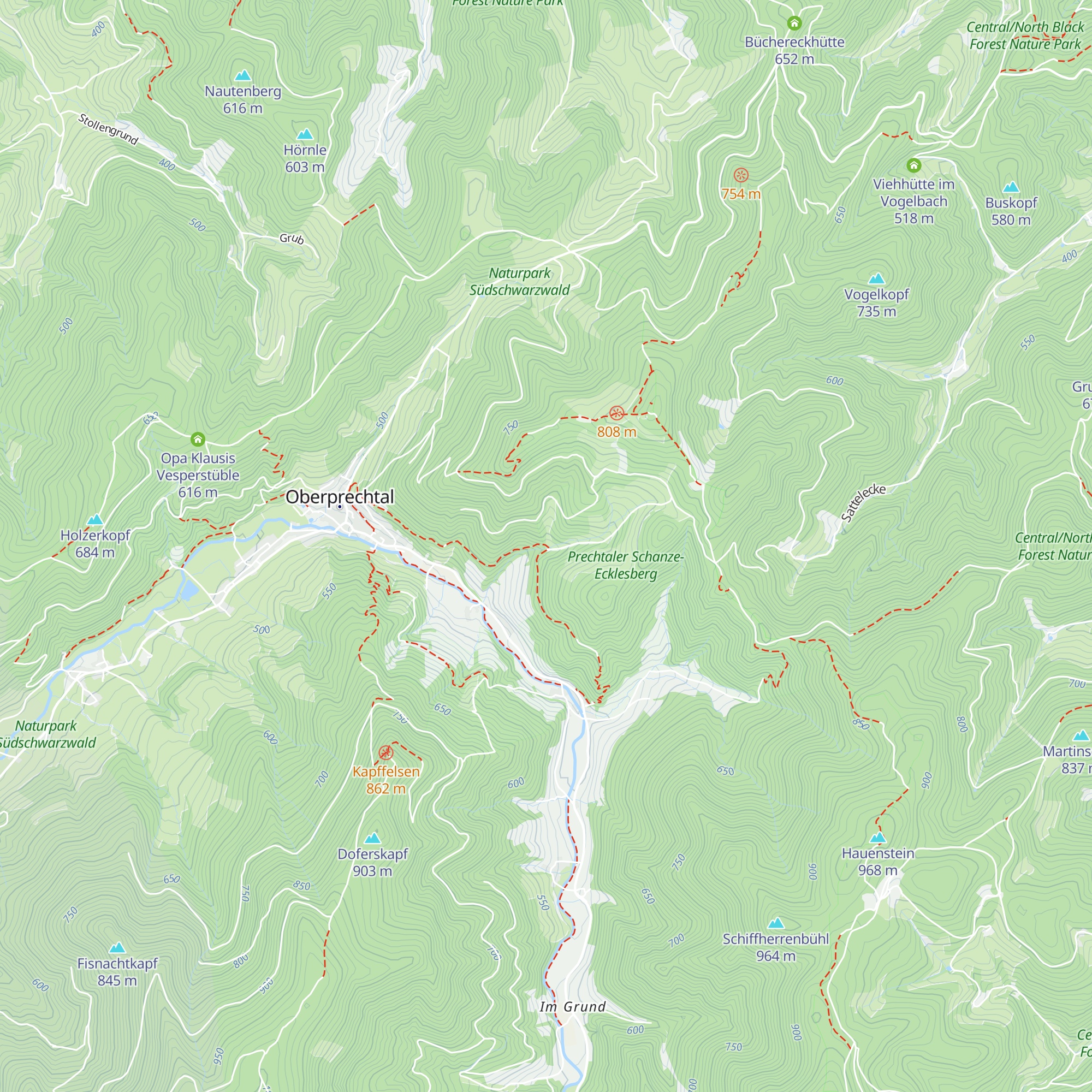 Lampertshütte map