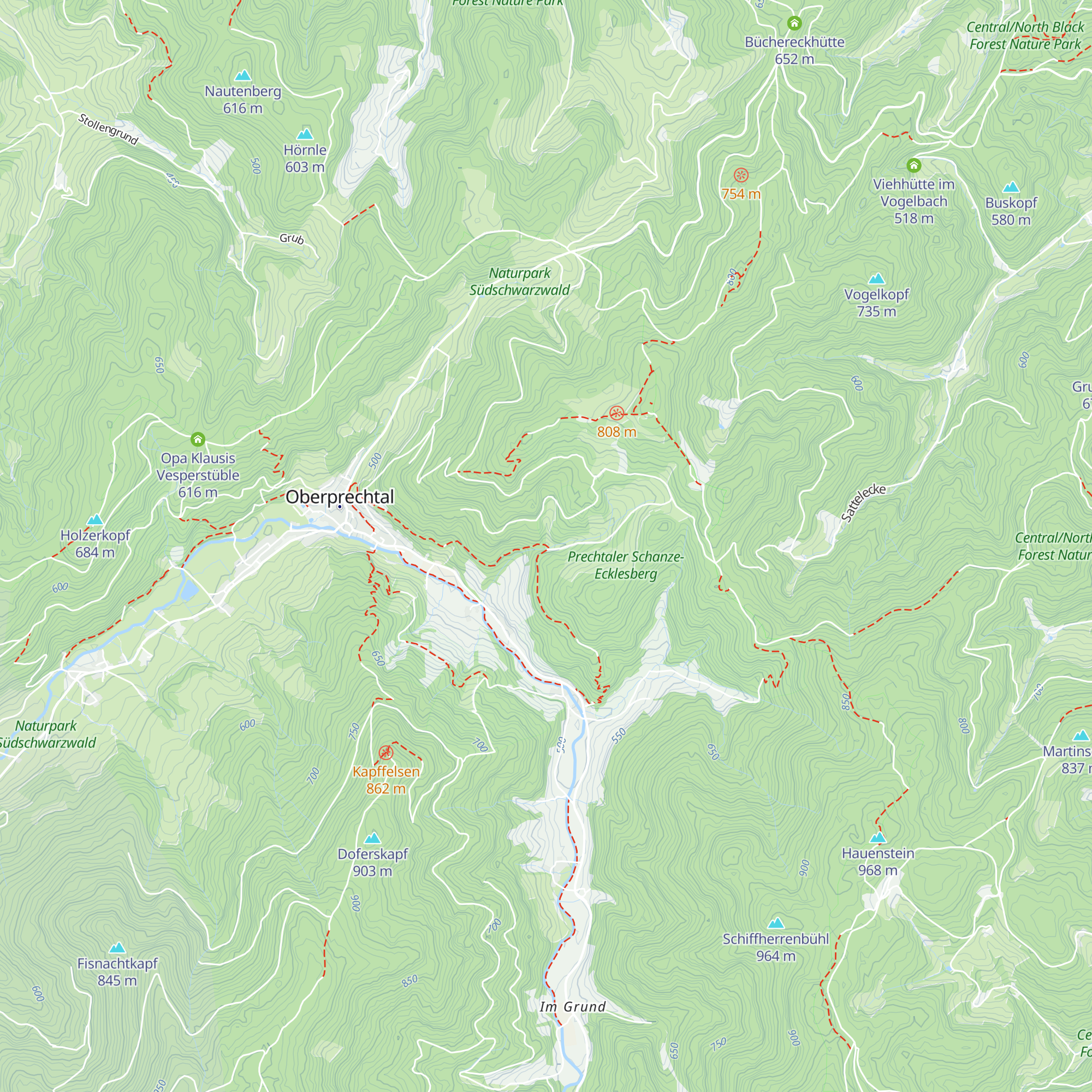 Lampertshütte map
