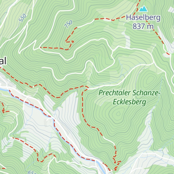 Map of Lampertshütte