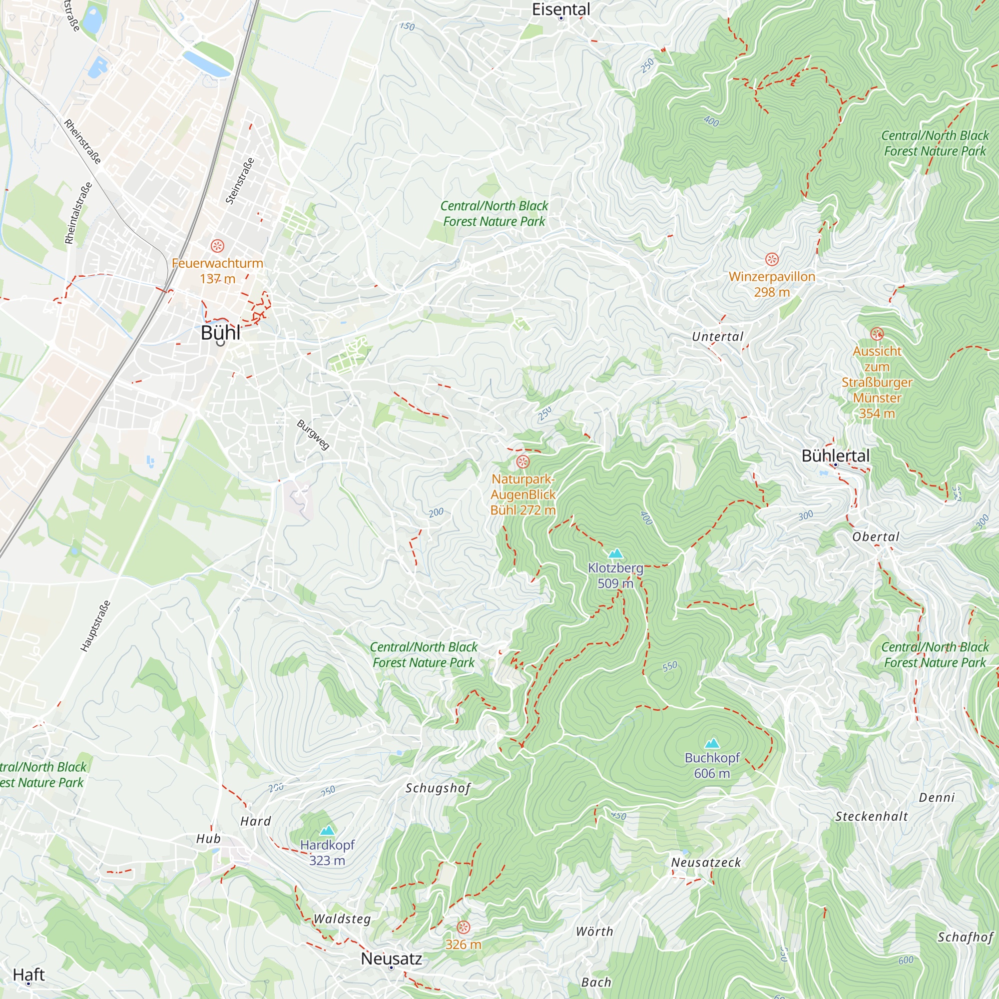 Guckenhütte map