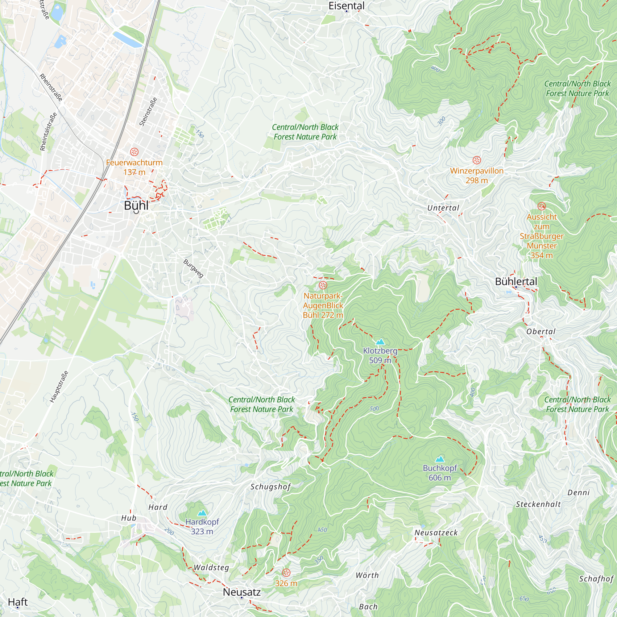 Guckenhütte map