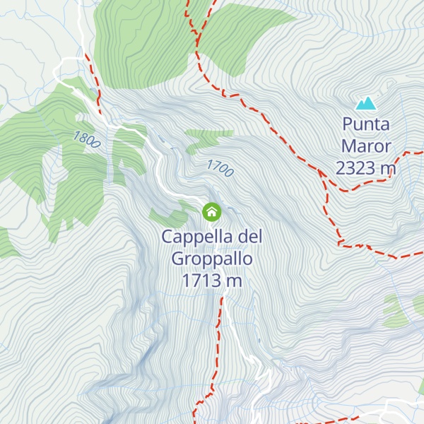 Map of Cappella del Groppallo