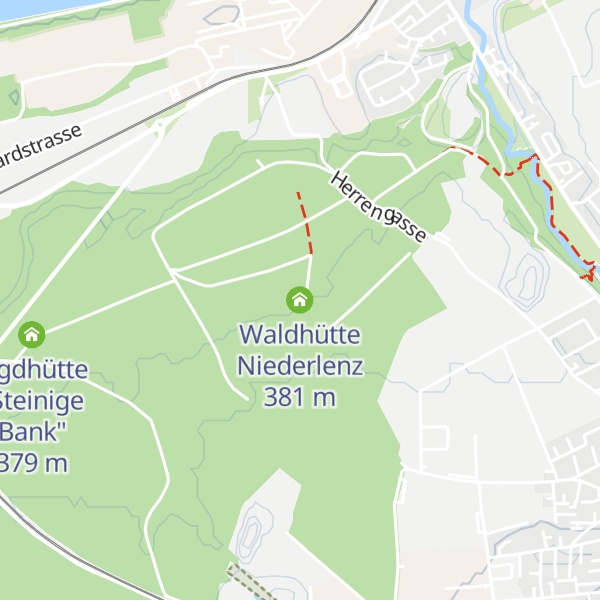 Map of Waldhütte Niederlenz