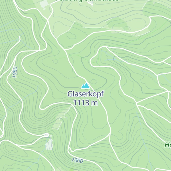 Map of Glaserkopf