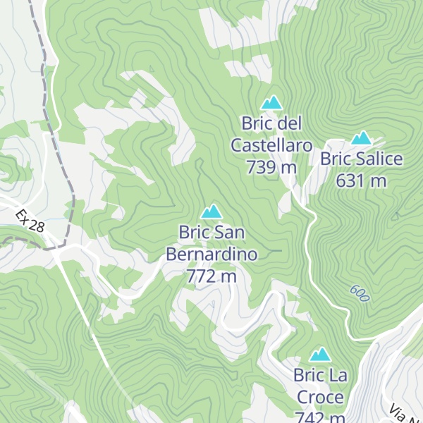 Map of Bric San Bernardino