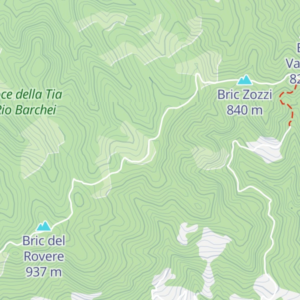 Map of Bric Spagora