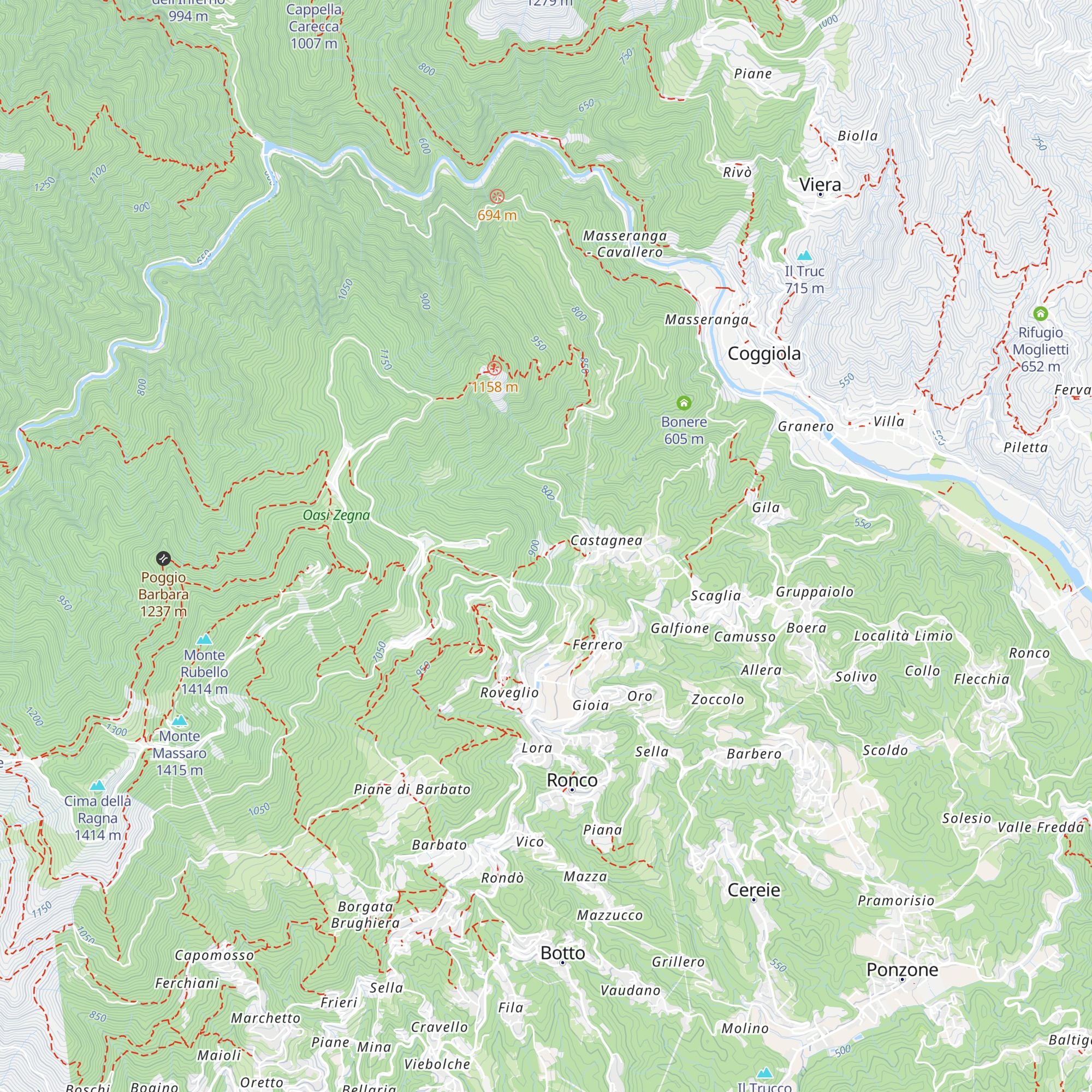 Monastero delle Romite Battistine map