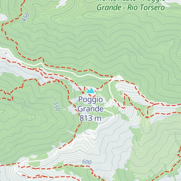 Map of Poggio Grande