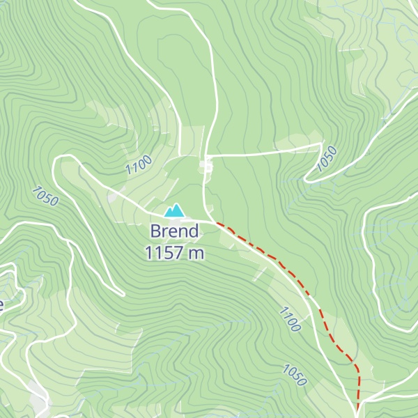Map of Brendhütte