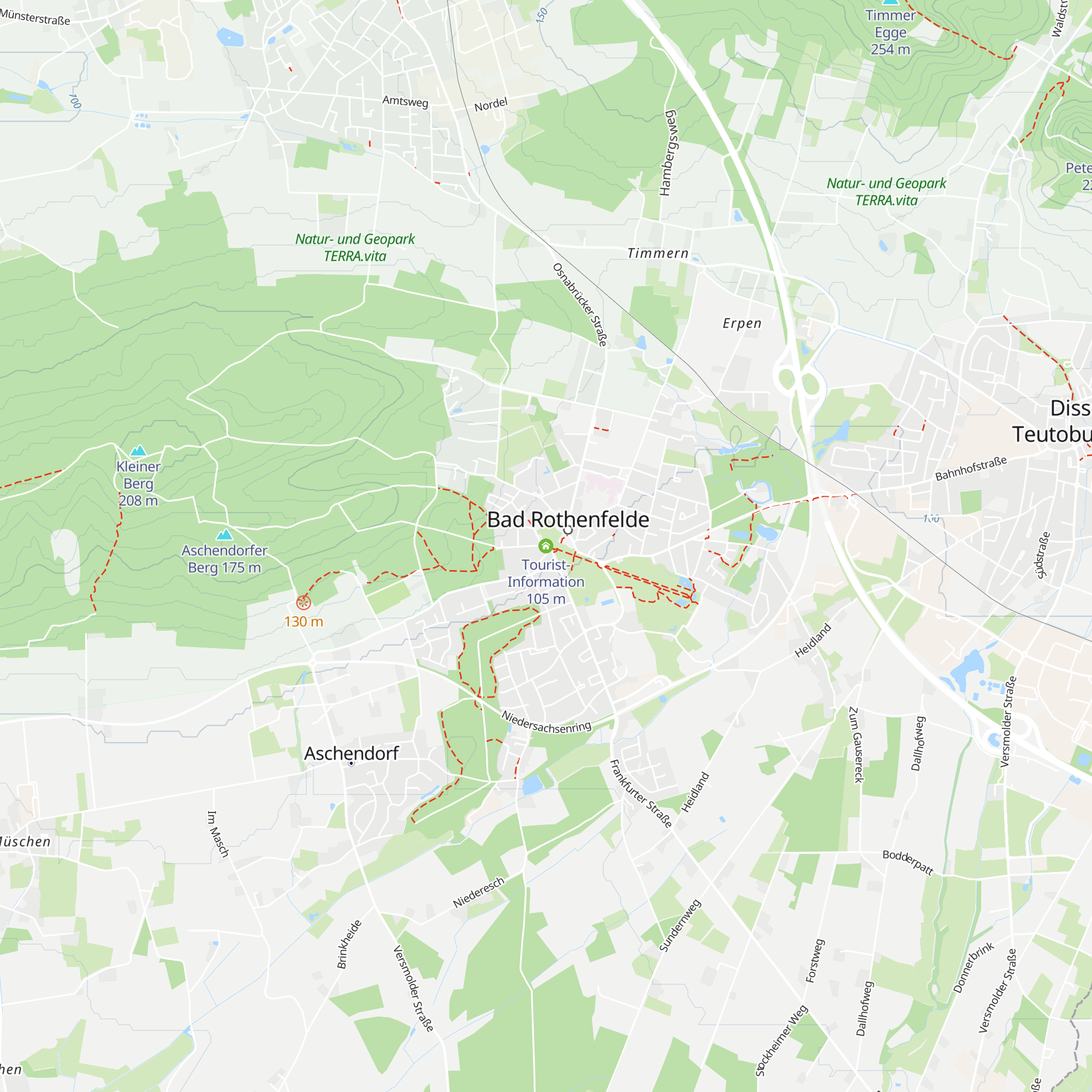 Tourist-Information map