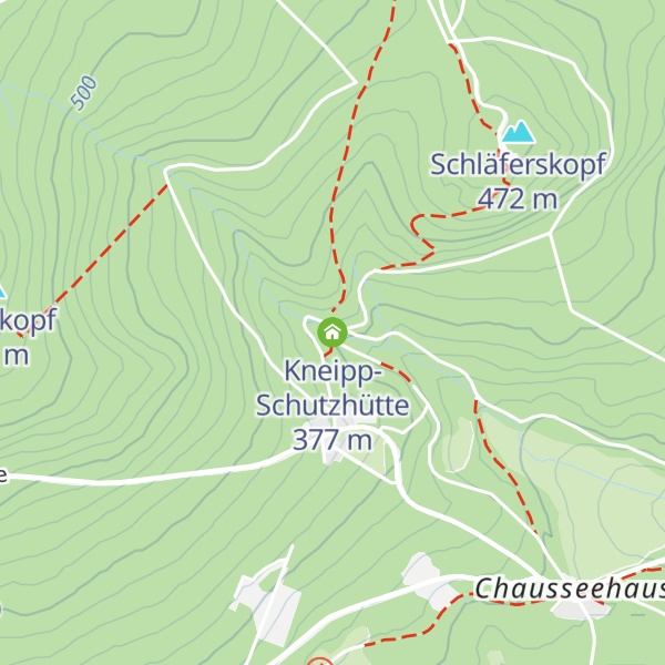 Map of Kneipp-Schutzhütte