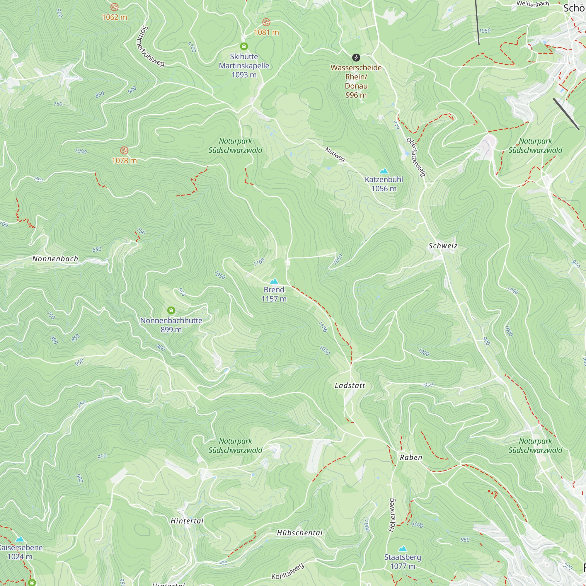 Bergwachthütte map