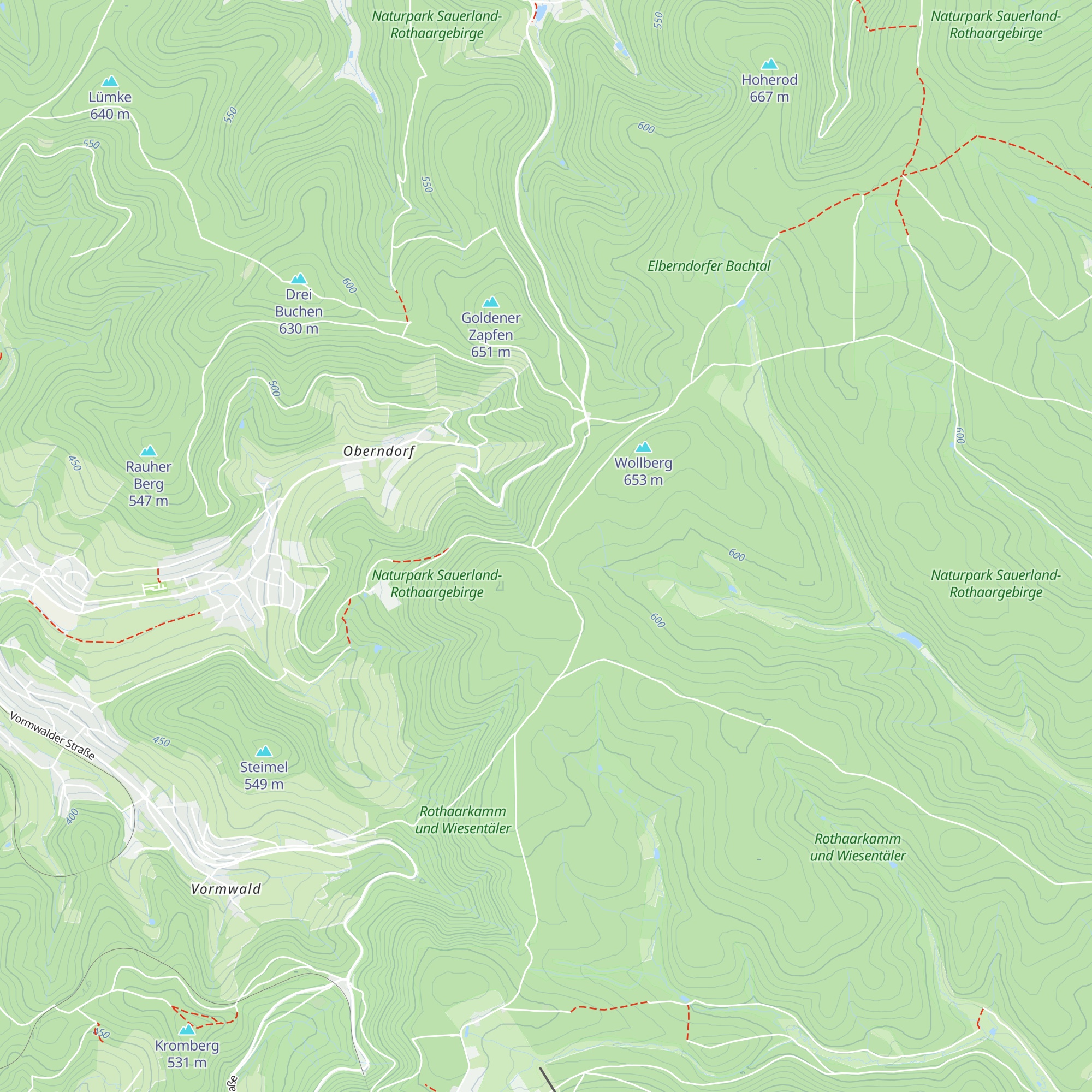 Schutzhütte an der Ferndorfquelle map