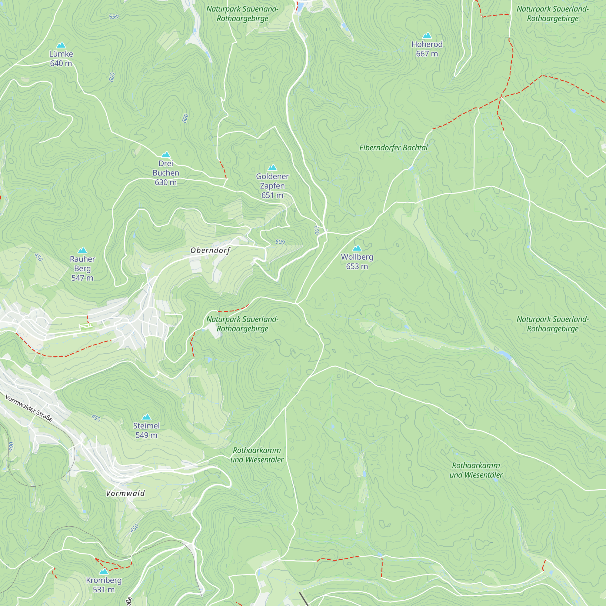 Schutzhütte an der Ferndorfquelle map