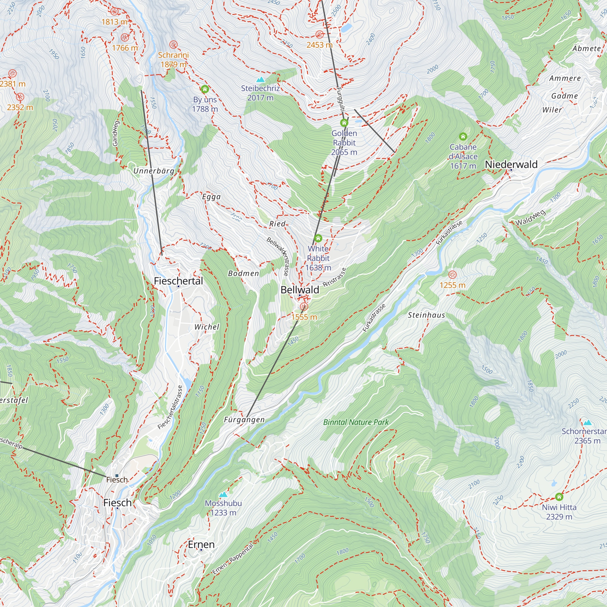 Wannenhorn map