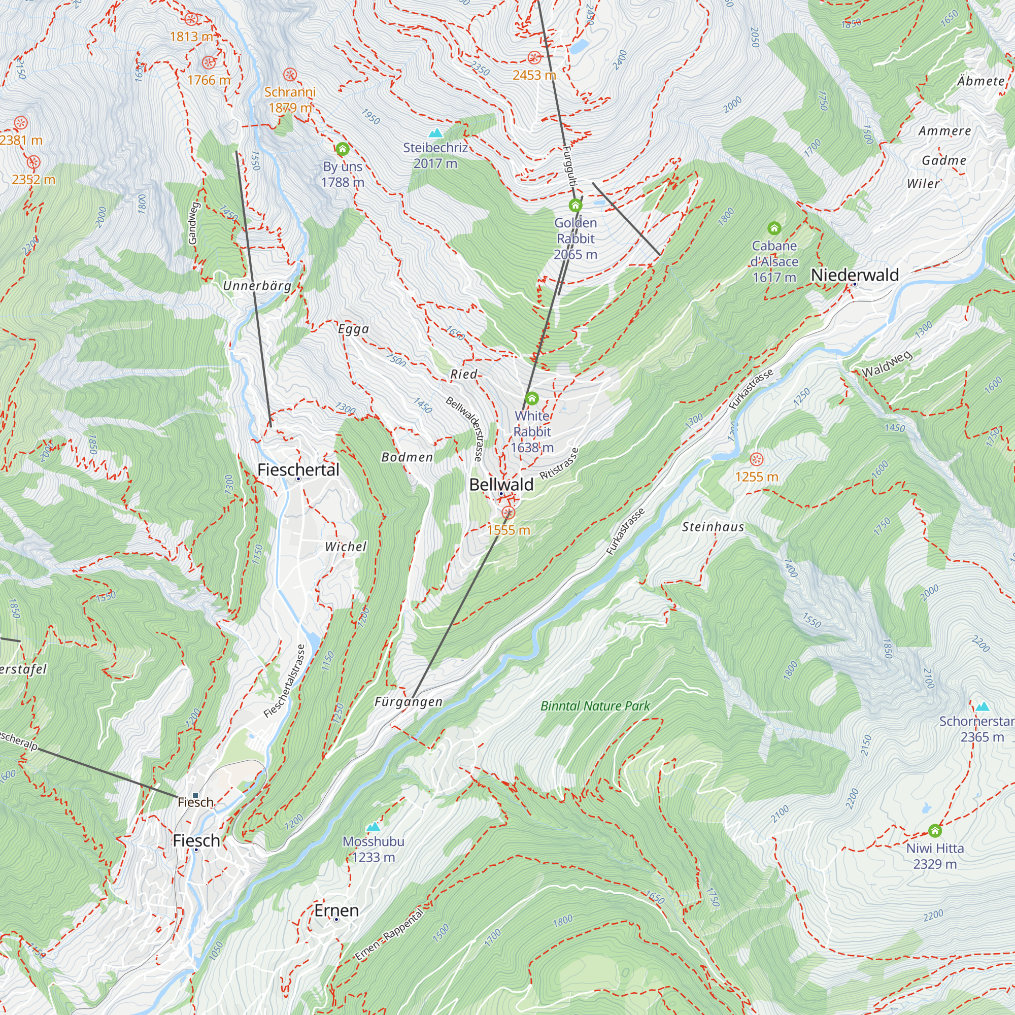 Wannenhorn map