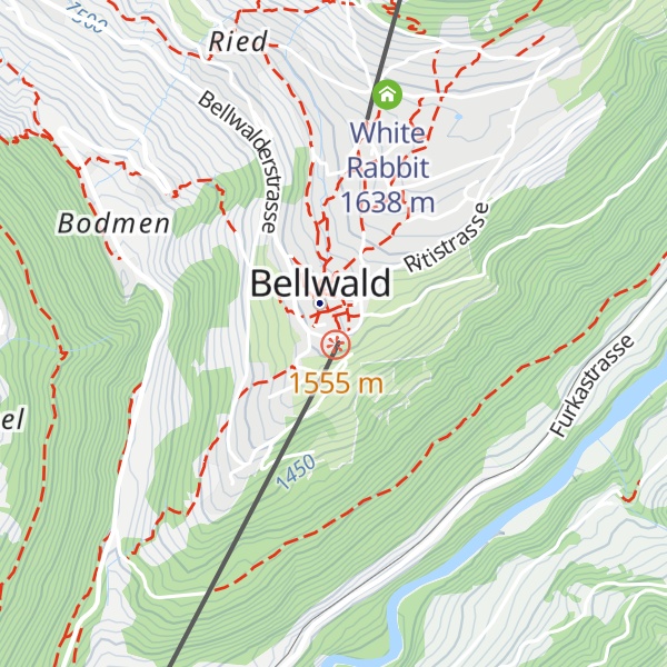 Map of Wannenhorn