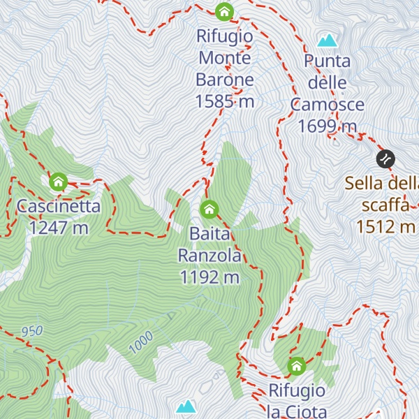 Map of Baita Ranzola