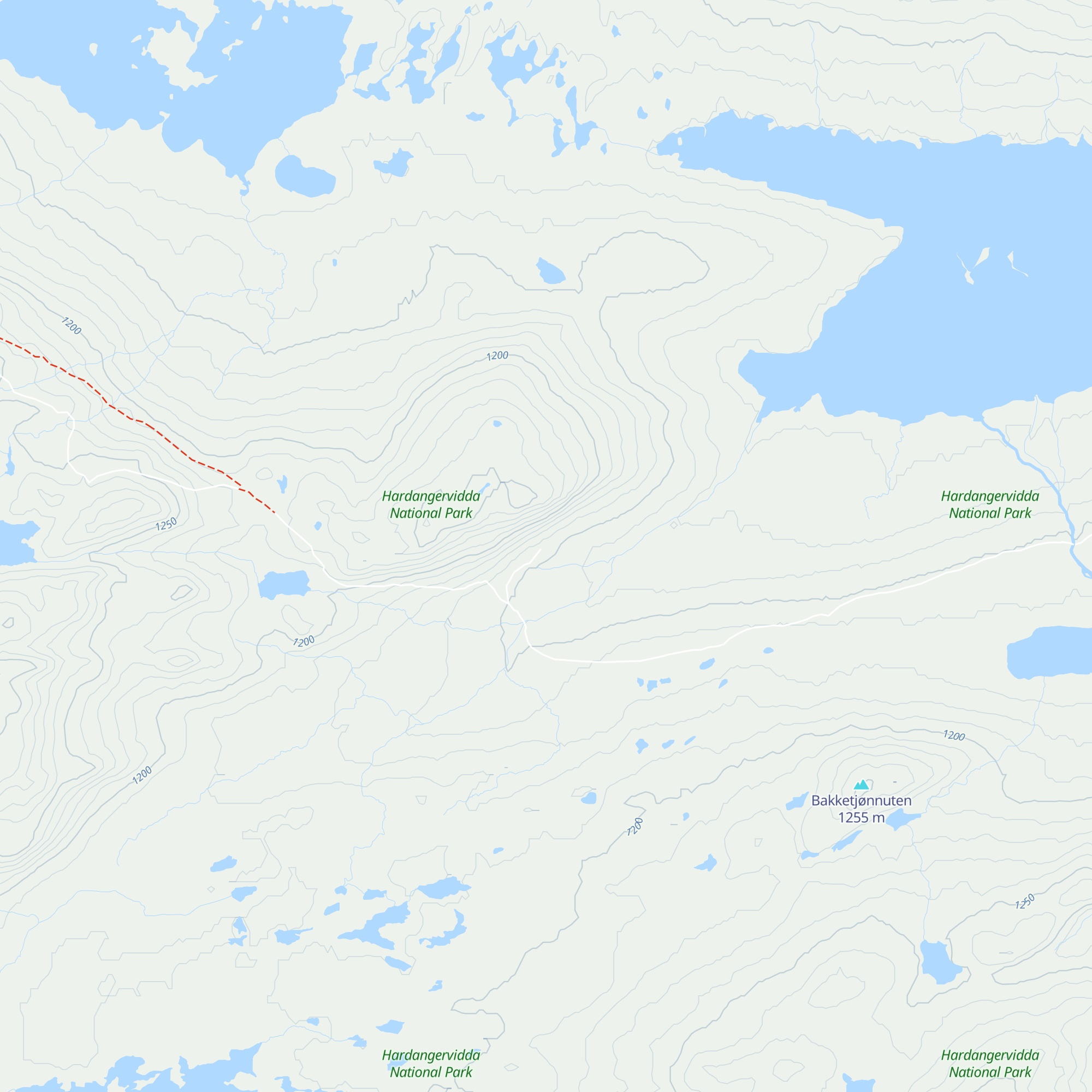 Ulvelilægeret map