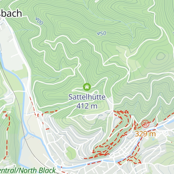 Map of Sattelhütte