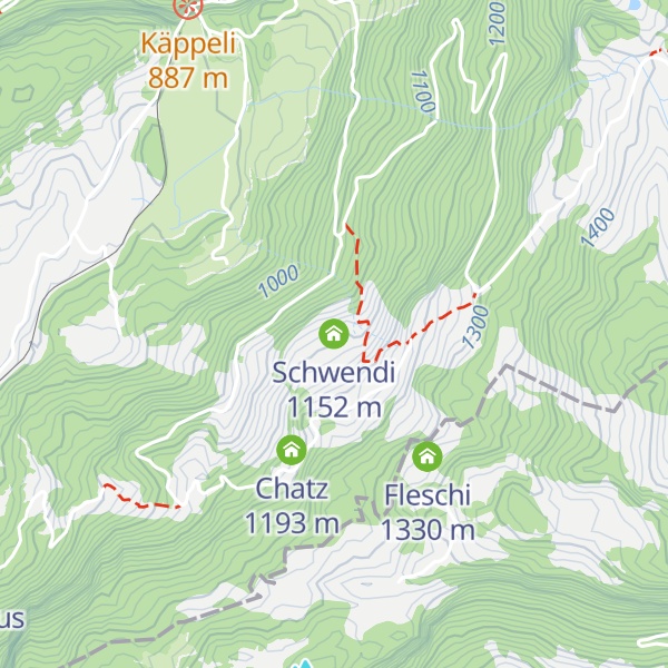Map of Schwendi