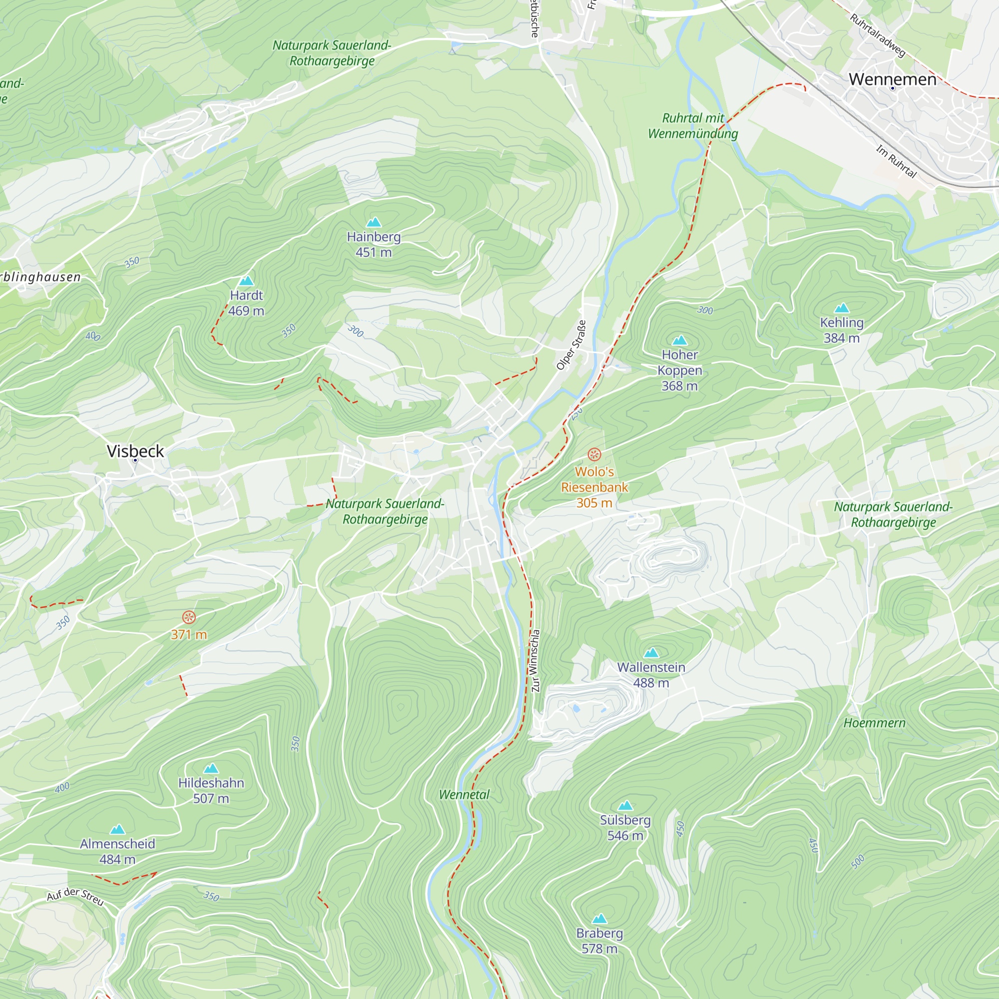 Bienenhütte map