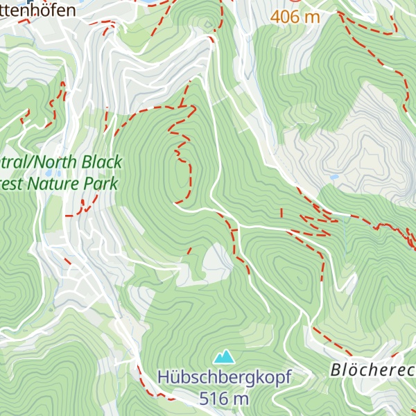 Map of Eichkopfhütte