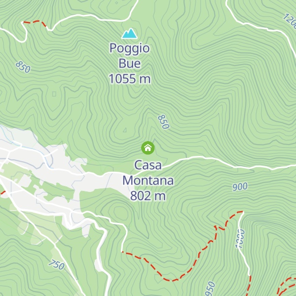 Map of Casa Montana