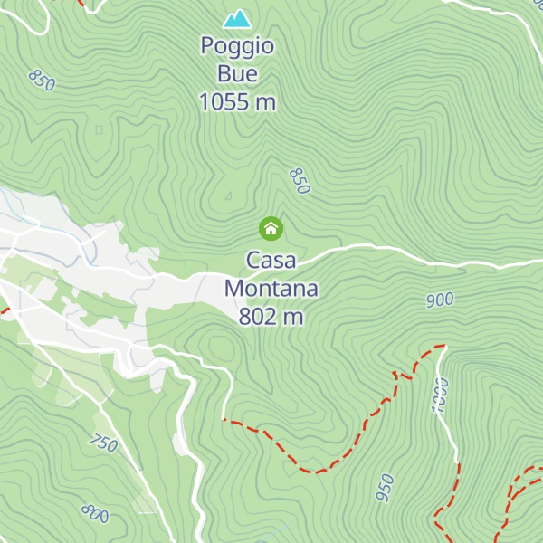 Map of Casa Carretto