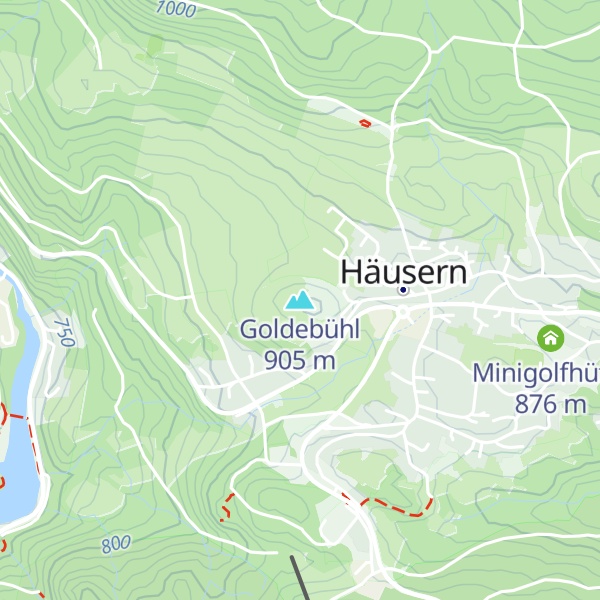 Map of Goldebühl
