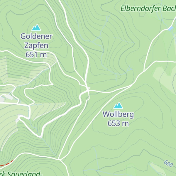 Map of Rothaarhütte