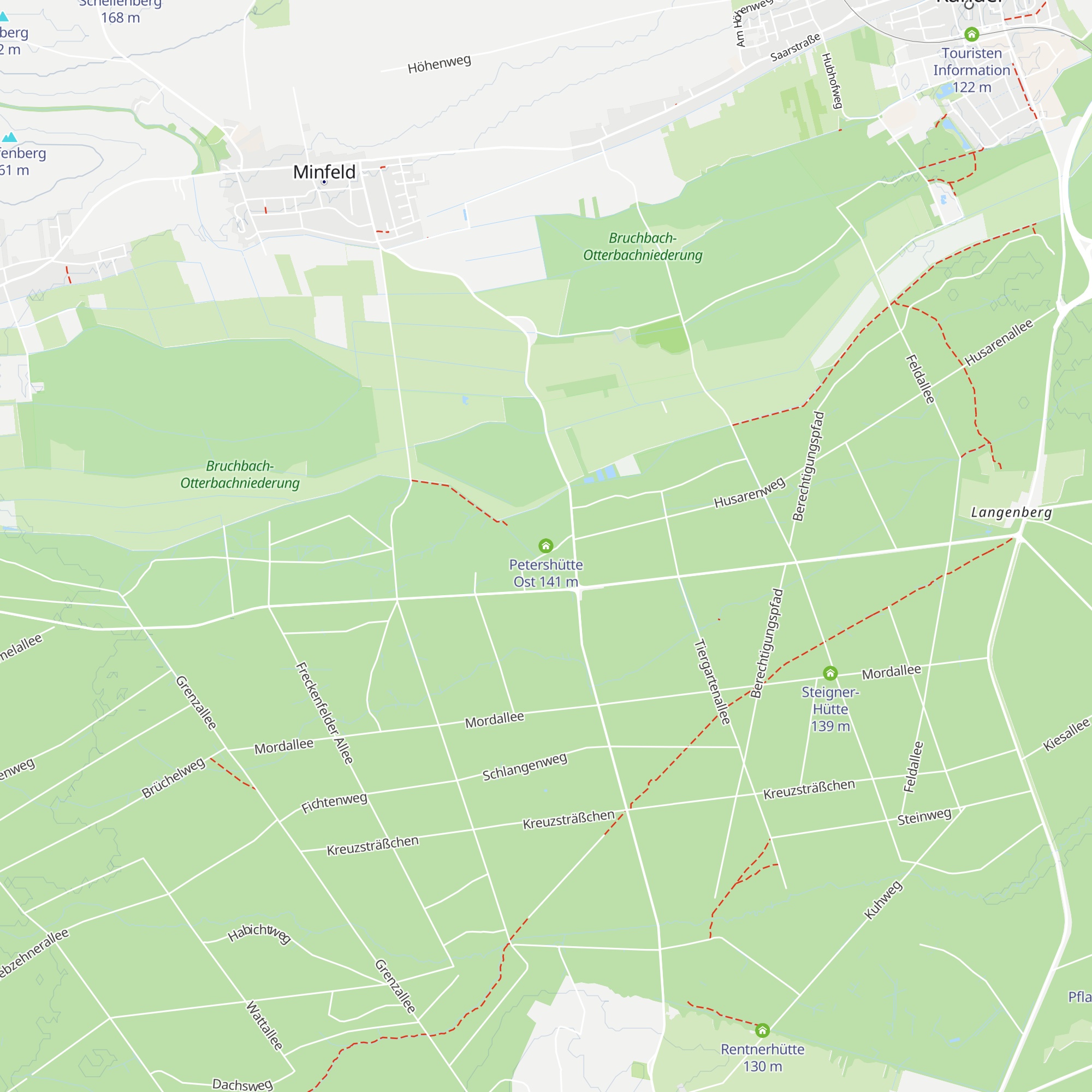 Petershütte Ost map