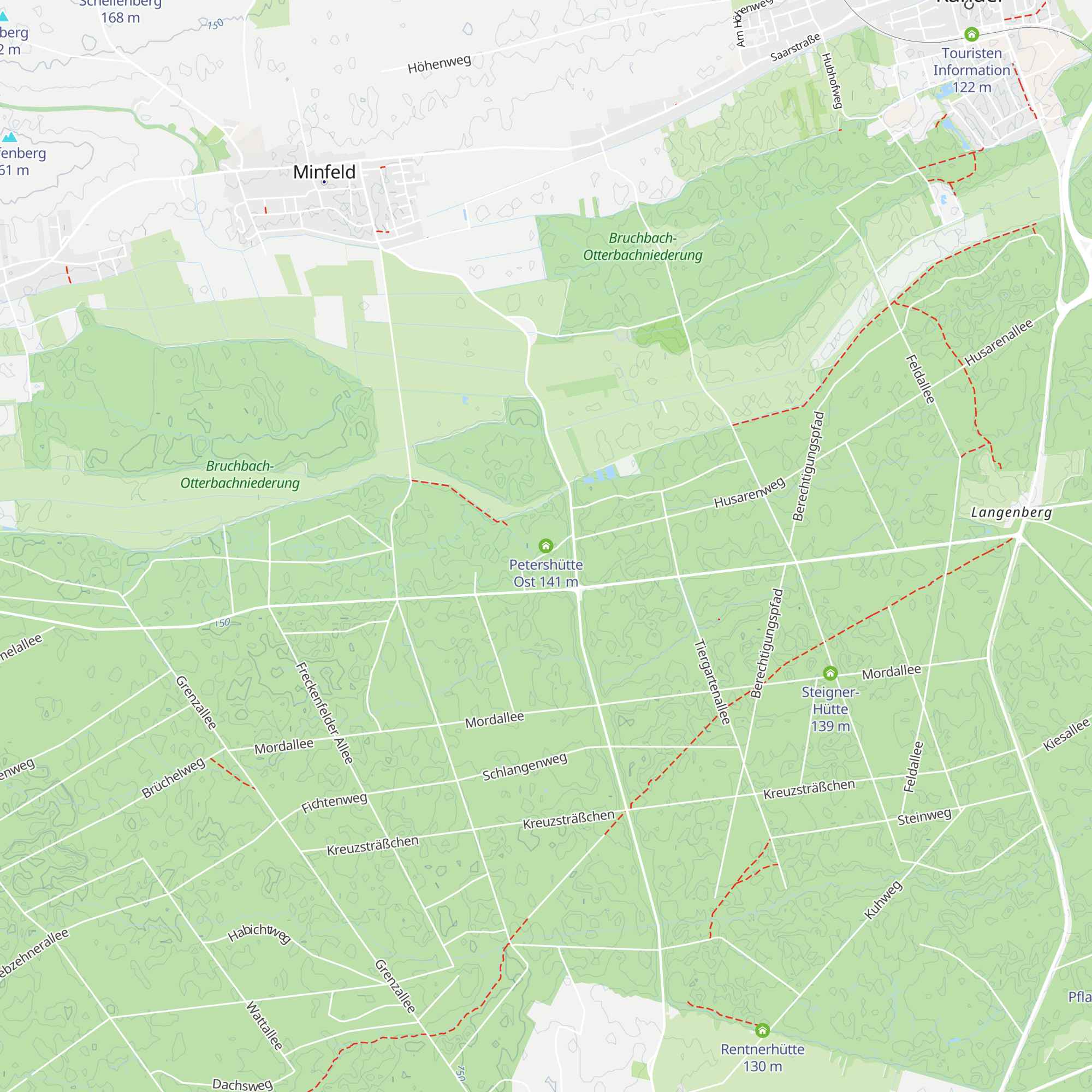 Petershütte Ost map