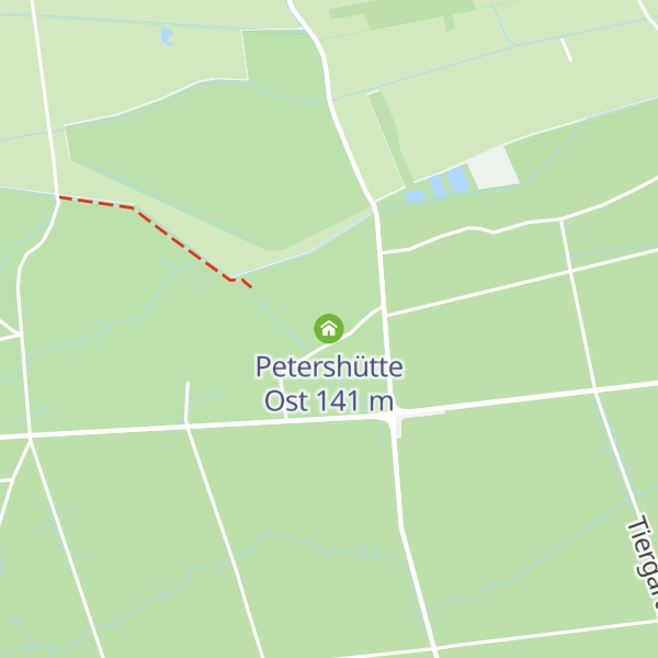 Map of Petershütte Ost