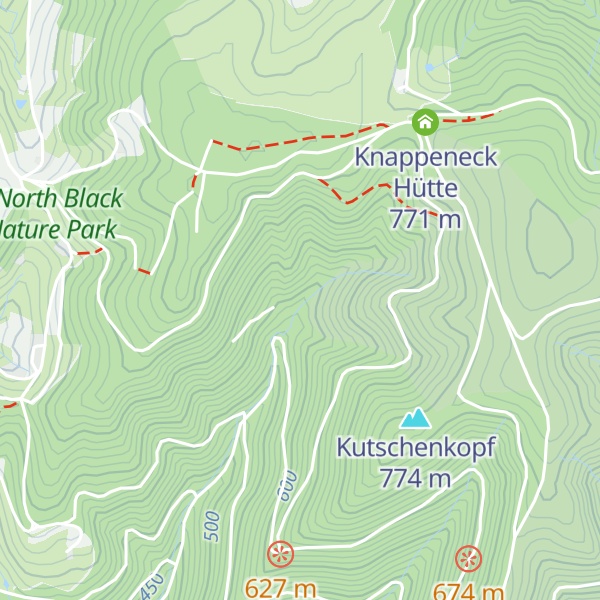 Map of Turnerhütte