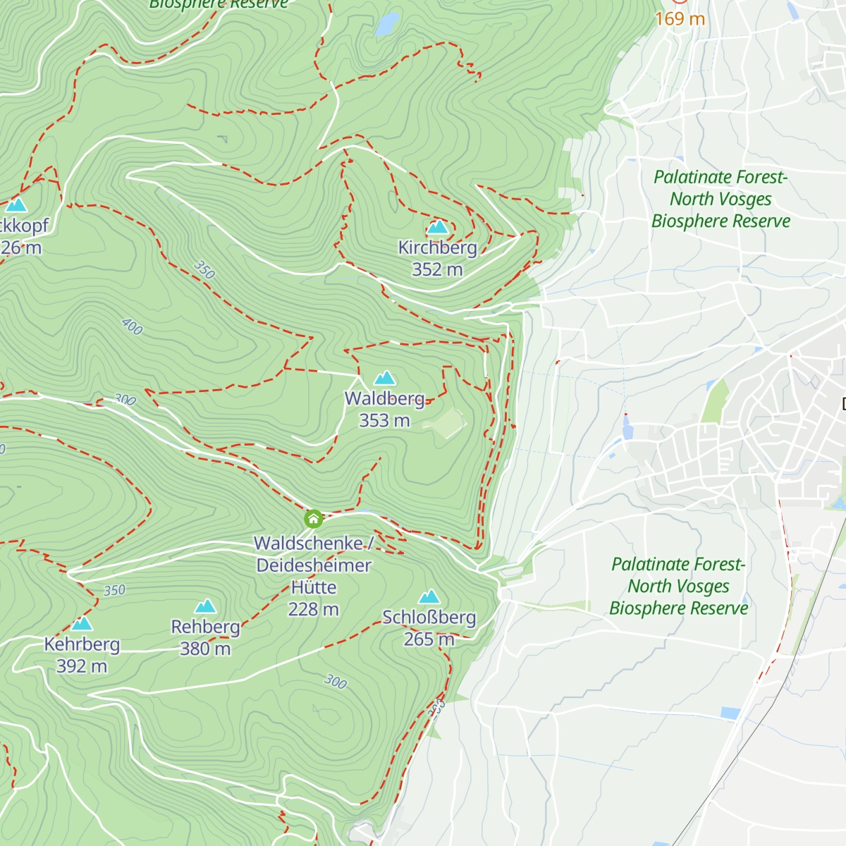 Wallberghütte map