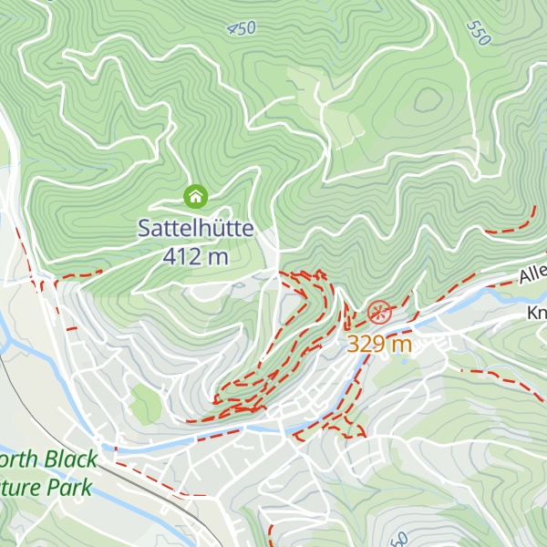 Map of Karl-Huber-Hütte