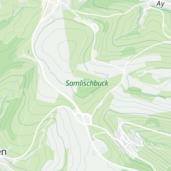 Map of Samlischbuck