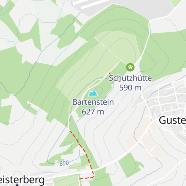 Map of Bartenstein