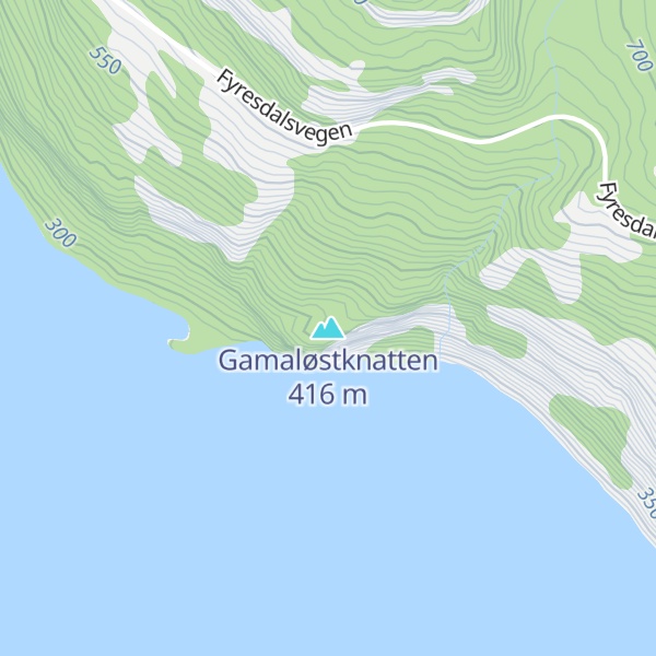 Map of Gamaløstknatten