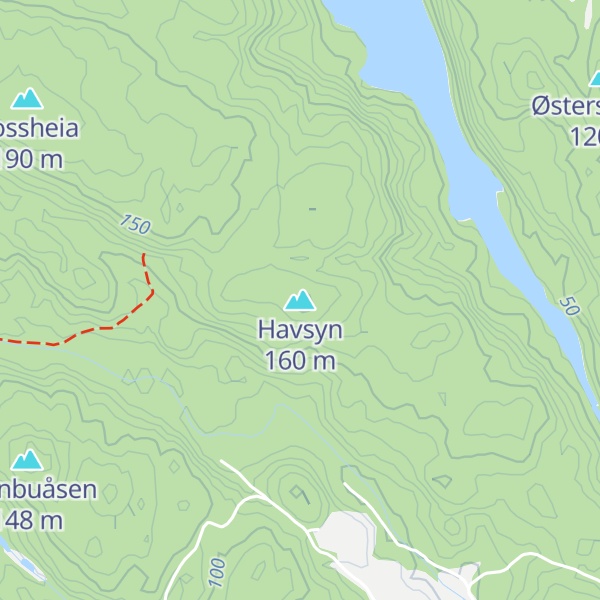 Map of Havsyn