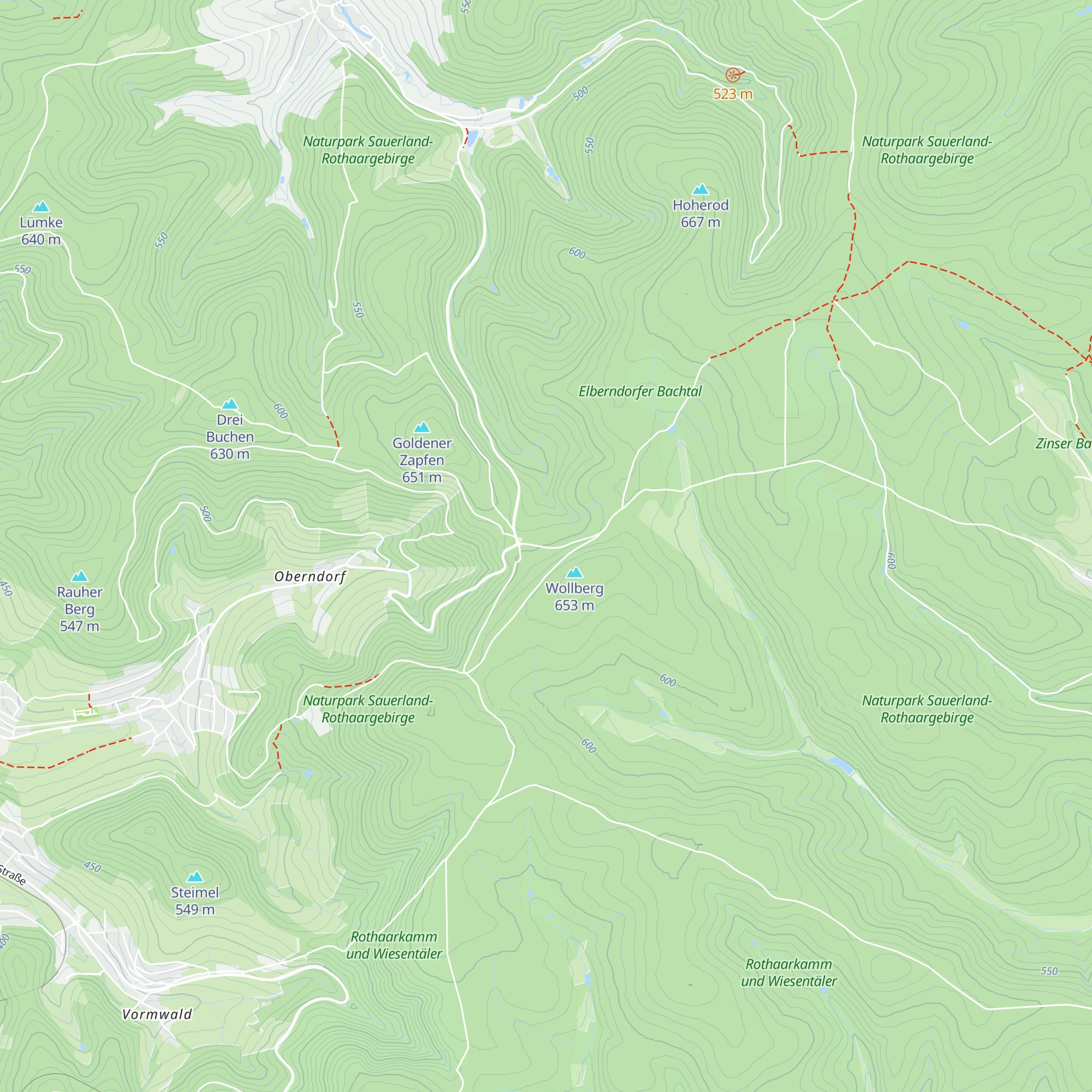 Kloses Hütte map