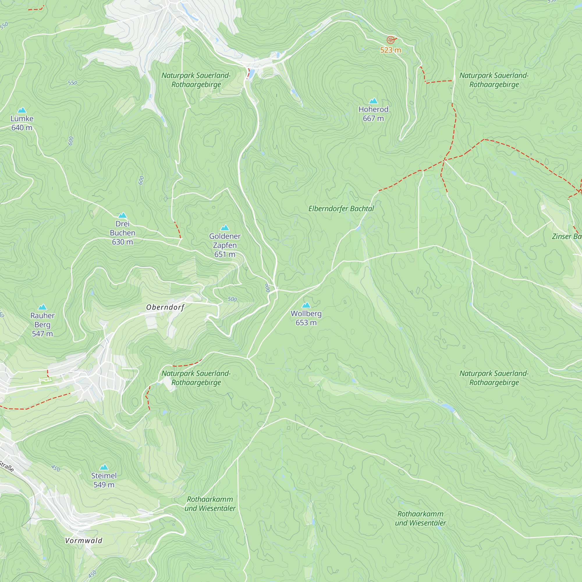 Kloses Hütte map