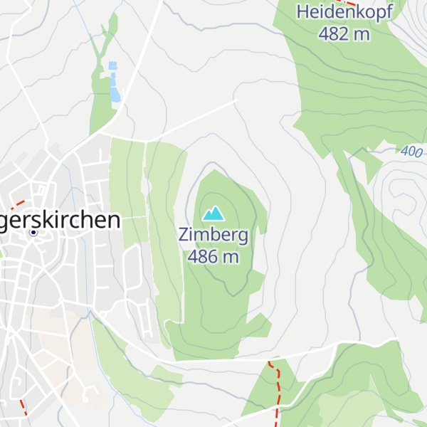 Map of Zimberg